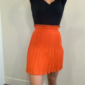 Orange skirt